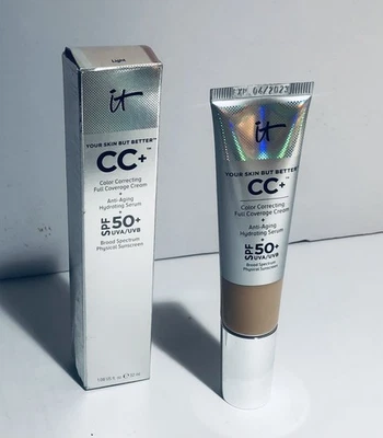 It Cosmetics Your Skin But Better CC+ SPF 50 (leve) fl oz 1,08 validade 04/2023 - Imagem 1 de 4