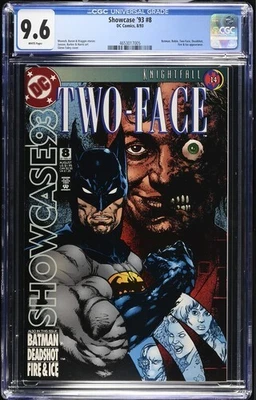 Showcase '93 #8 CGC 9.6  DC 1993 Knightfall Pt. 14 Batman, Two-Face, CGC 9.6 NM+ - Image 1 of 2
