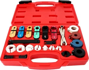 25pc Fuel Line Disconnect Tool Set Master Quick Kit for red - Picture 1 of 7