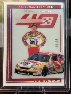 Terry Labonte 40th Anniversary National Treasure /35 - Image 1 of 2