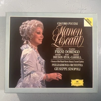 Puccini: Manon Lescaut Complete by Puccini / Freni / Domingo / Sinopoli / Bruson Foto 1 de 4