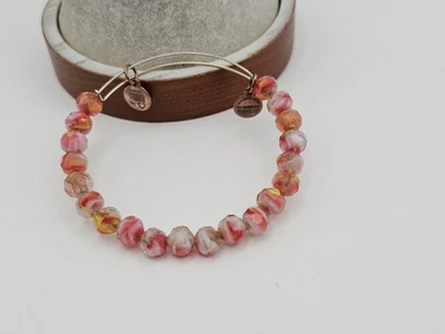 ALEX & ANI "Carnelian "多色串珠手镯手链 金色 ✨️⭐️ — 第 1/4 张图片