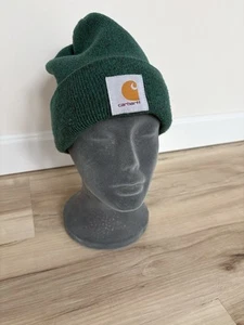 Carhartt Beanie Hat Sage Light Green One Size Outdoor - Picture 1 of 6