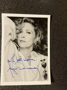 Faye Dunaway personalized 5X7 autographed picture very nice picture - Picture 1 of 1