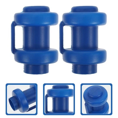  2 Pcs Cappucci Per Palo Trampolino Accessori Elastico Sostituzione Parti - Immagine 1 di 4