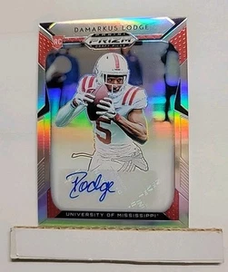 2019 Prizm Draft Picks DaMarkus Lodge RC #189 Silver Prizm Rookie Auto N1 - Picture 1 of 1