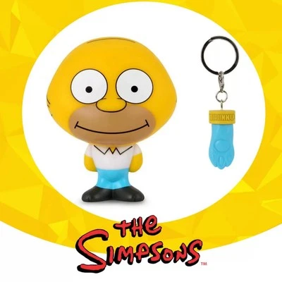 Kidrobot Bhunny El Homero Simpson Figura Vinilo Amarillo Sofubi Modelo Juguete H10CM/4 pulgadas Foto 1 de 4