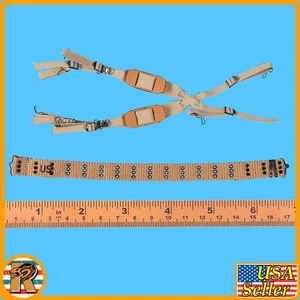 Easy Company Platoon Leader - Web Belt & Harness #2 - 1/6 Scale Facepool Figure - Picture 1 of 3