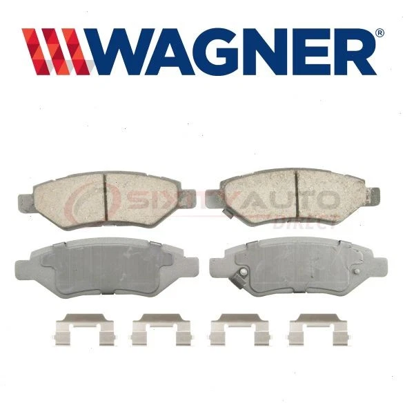 Wagner Brake Rear Disc Brake Pad Set for 2011 Saab 9-4X - Braking Stopping qb - Image 1 of 4