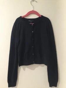 Gap Kids, Dark Blue Button Up Cardigan, Size 8, Excellent Condition - Picture 1 of 4