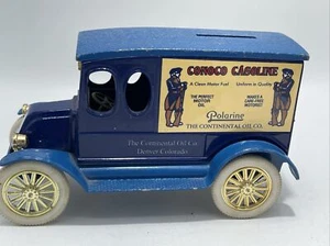 1920 CONOCO GASOLINE TRUCK BANK BLUE JOSEPH L ERTL Made USA In 1993 - Picture 1 of 15