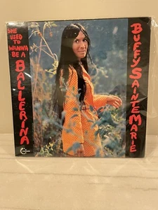 BUFFY SAINTE-MARIE SHE USED TO WANNA BE A BALLERINA VINYL LP VANGUARD Records - Picture 1 of 5