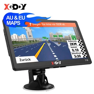 7 Zoll GPS Navi Navigation für Auto LKW PKW Navigationsgerät 16G+256MB XGODY 718 - Bild 1 von 14