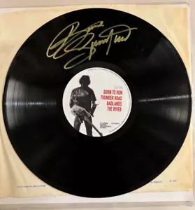 BRUCE SPRINGSTEEN - *SIGNED VINYL* - NO COVER - - Picture 1 of 3