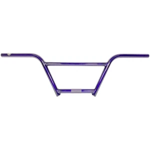 S&M BMX CRUISER 4pc HANDLEBAR TRANS PURPLE 4130 CHROMOLY - Picture 1 of 1