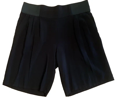 Maurices Women's Shorts Black Size M Pleated Dressy or Causal Soft Pleated - Image 1 of 4