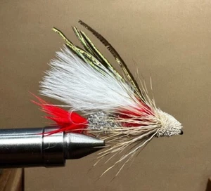 Marabou Muddler Minnows #6 -- rote Kiemen -- gewichtet - - vier Farben (4 Fliegen) - Bild 1 von 9