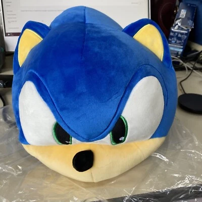 Mocchi Mocchi Mega 30th Anniversary Plush 15" - Sonic the Hedgehog Club - NEW !! - Image 1 of 3