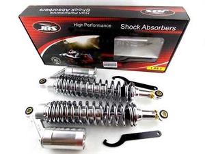 YAMAHA TT500 365mm JBS REAR AIR NITROGEN CELL SHOCK ABSORBERS SC - Picture 1 of 4