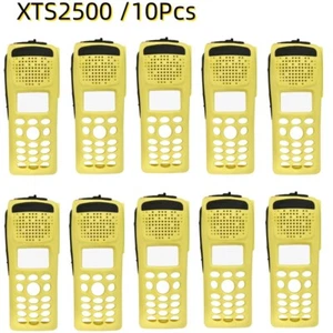 Żółta pełna klawiatura Przednia obudowa Zestaw etui do radia XTS2500 XTS2500I 10X - Zdjęcie 1 z 5