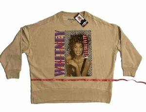Licensed Ladies Band Sweatshirt Whitney Houston Size XL - Picture 1 of 4