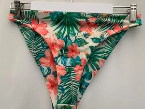 Floral Bikini Bottoms Boohoo Size 12 Polyester Blend Womens - Picture 1 of 4