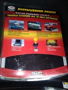 ICP Solar Automotive Solar Battery Charger 12v 5 amps 12 volt new 350maps - Picture 1 of 2