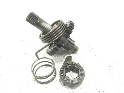 1989 Suzuki RM125 Kickstart Gear Shaft, Kick Starter Shaft, OEM, 89 RM 125 B4166 - Image 1 of 4