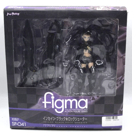 figma SP-041 Insane Black Rock Shooter Max Factory Action Figure Anime USA Cover