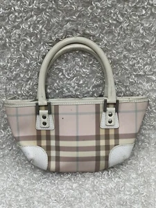 BURBERRY LONDON House Check Boat Bag. Minor Signs Of Wear, Stains. Multicolor - Picture 1 of 15
