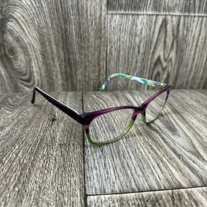 Vera Bradley Grace Emerald Paisley Eyeglasses FRAMES ONLY - Picture 1 of 9