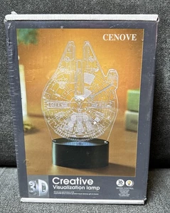 Star Wars 3D Creative Visualisierungslampe 4 Muster Neu Versiegelt - Bild 1 von 6