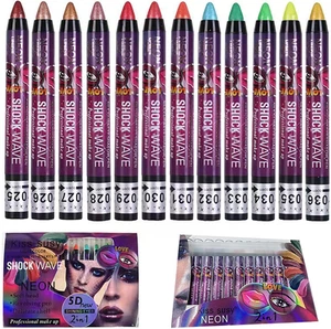 EnMart Eyeshadow Stick, Glitter Smooth Eyeshadow Pen, Matte Eye Shadow Stick,... - Picture 1 of 15