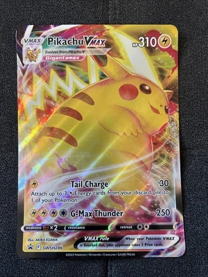 Pikachu VMAX SWSH286 Jumbo Cards Holo - Image 1 of 2