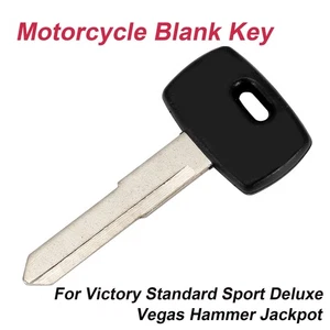 Motorcycle Blank Key For Victory Standard Sport Deluxe Vegas Hammer Jackpot - Picture 1 of 6
