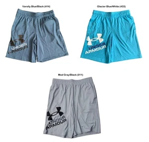 Under Armour Youth Boys Soft Elastic Waist Prototype 2.0 Logo Shorts, 1361817 - Picture 1 of 7