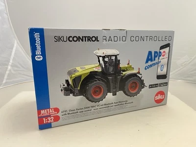 1:32 / Spur 1  SIKU Control 6791 Claas Xerion 5000 UNIKAT! umfangreich Patiniert - Bild 1 von 4