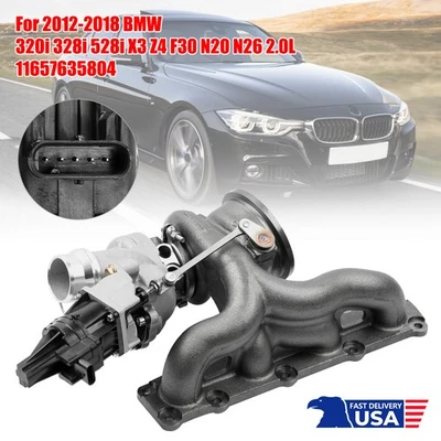 NEW Turbocharger - For 2012-2018 BMW 320i 328i 528i X3 Z4 F30 N20 N26 2.0L Turbo - Imagem 1 de 4