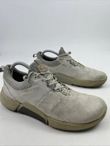 Ecco Herren Biom H4 Gore-Tex Leder Golfschuhe US 8-8,5 / EU 42 Weiß/Grau - Bild 1 von 10