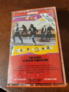 THE KINKS STATE OF CONFUSION CASSETTE TAPE - Picture 1 of 2