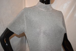 silver formal top