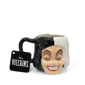 Disney Villains Cruella De Vil Sculpted Mug - Iconic 101 Dalmatians Collectible - Picture 1 of 7