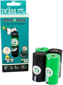 Poop Bags Dog/cat waste The original Biobased Peanuts unscented - Picture 1 of 3
