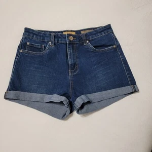 STS Blue High Waist Shorts Juniors Size 9 Style ES809JA6N Cut 98383 - Picture 1 of 16