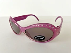 Kids Bling Rhinestone Look Sunglasses Trendy Fashiom Style Lead Free 100% UV400 - Picture 1 of 7