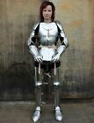 Medieval Knight Lady Armor Suit Full Body Armour Larp Costume Reenactment Armor