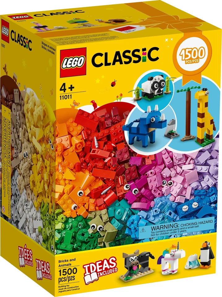LEGO CLASSIC: Bricks and Animals (11011)