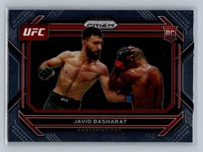 JAVID BASHARAT 2023 Panini Prizm UFC RC Rookie #34 Bantamweight
