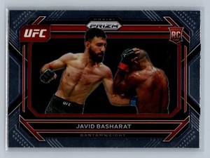 JAVID BASHARAT 2023 Panini Prizm UFC RC Rookie #34 Bantamweight