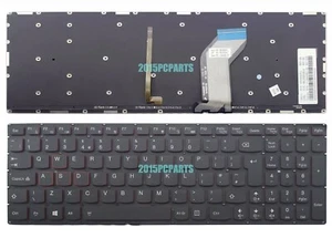 Nuevo teclado retroiluminado Lenovo Ideapad Y700-15ISK Y700-15ACZ Reino Unido - Imagen 1 de 3